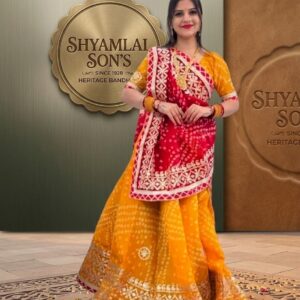 Rajasthani Bandhani Dress