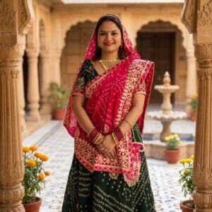 Premium Green Designer Lehenga Choli